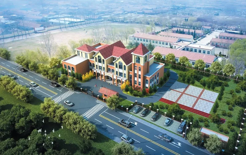 EHSS Steel Structures Manafaingana ny Fanamboarana Sekoly Prefab