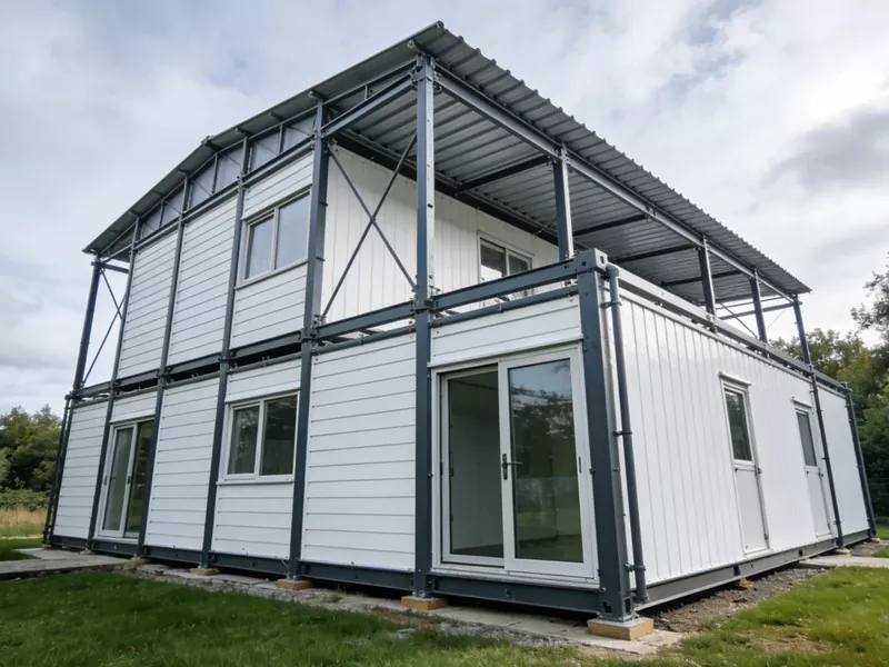 Trano Prefab Green Steel Structure