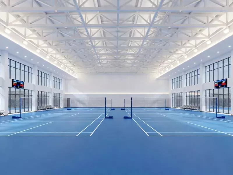 Fanorenana vy amin'ny Efitrano Badminton anatiny