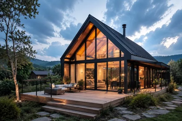 Light Steel Structure Holiday House fanorenana