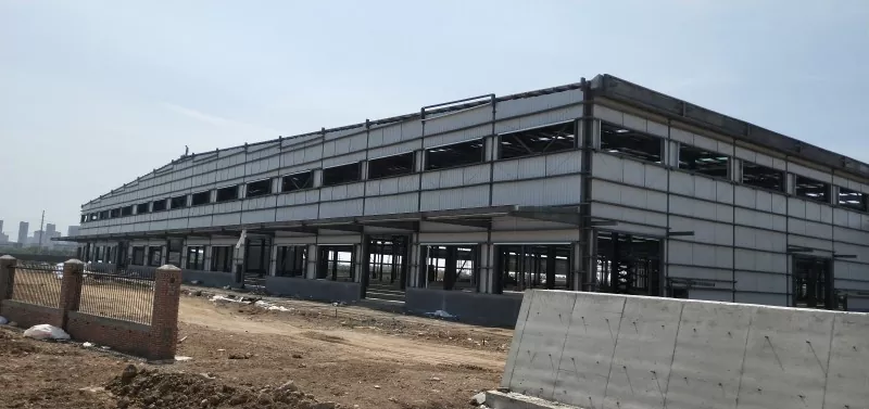 Prefab Modular Steel Frame Logistics Fanorenana trano fanatobiana entana