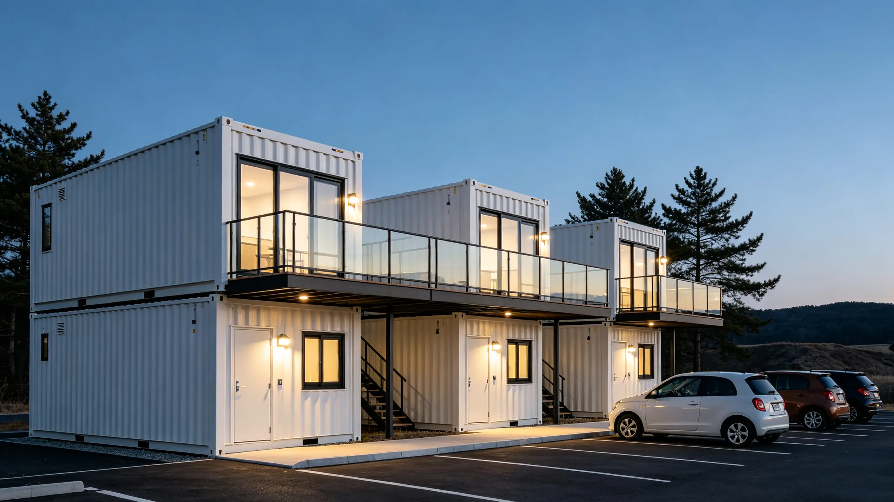 Fanamboarana motel kaontenera efa vita mialoha
