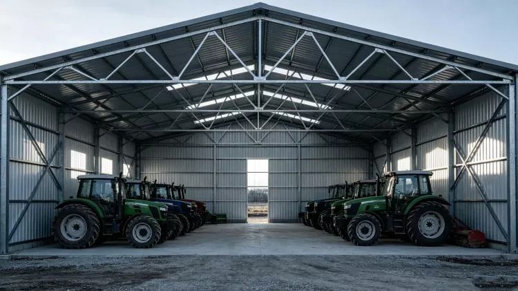 Steel Structure Agricultural Machinery Fanorenana trano fanatobiana entana