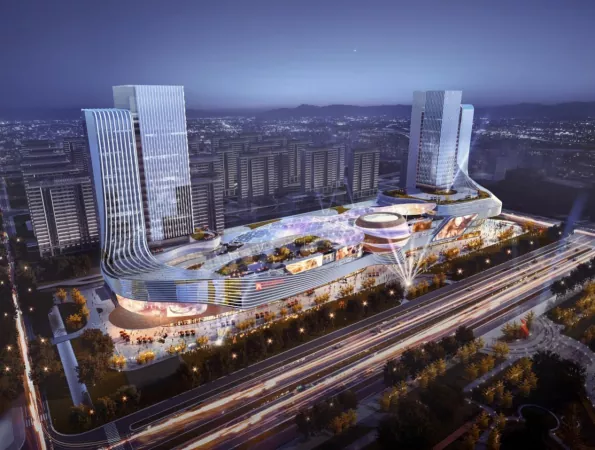Steel Structure Shopping Mall fanorenana